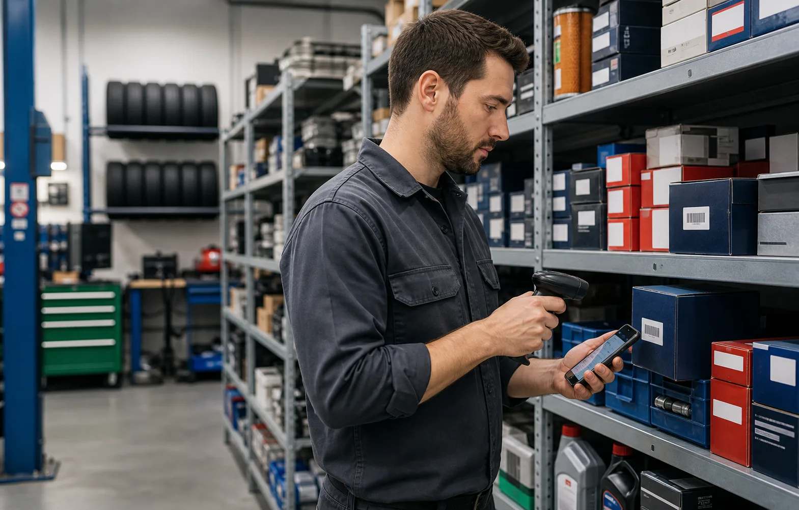 Auto parts inventory app inventory workflow