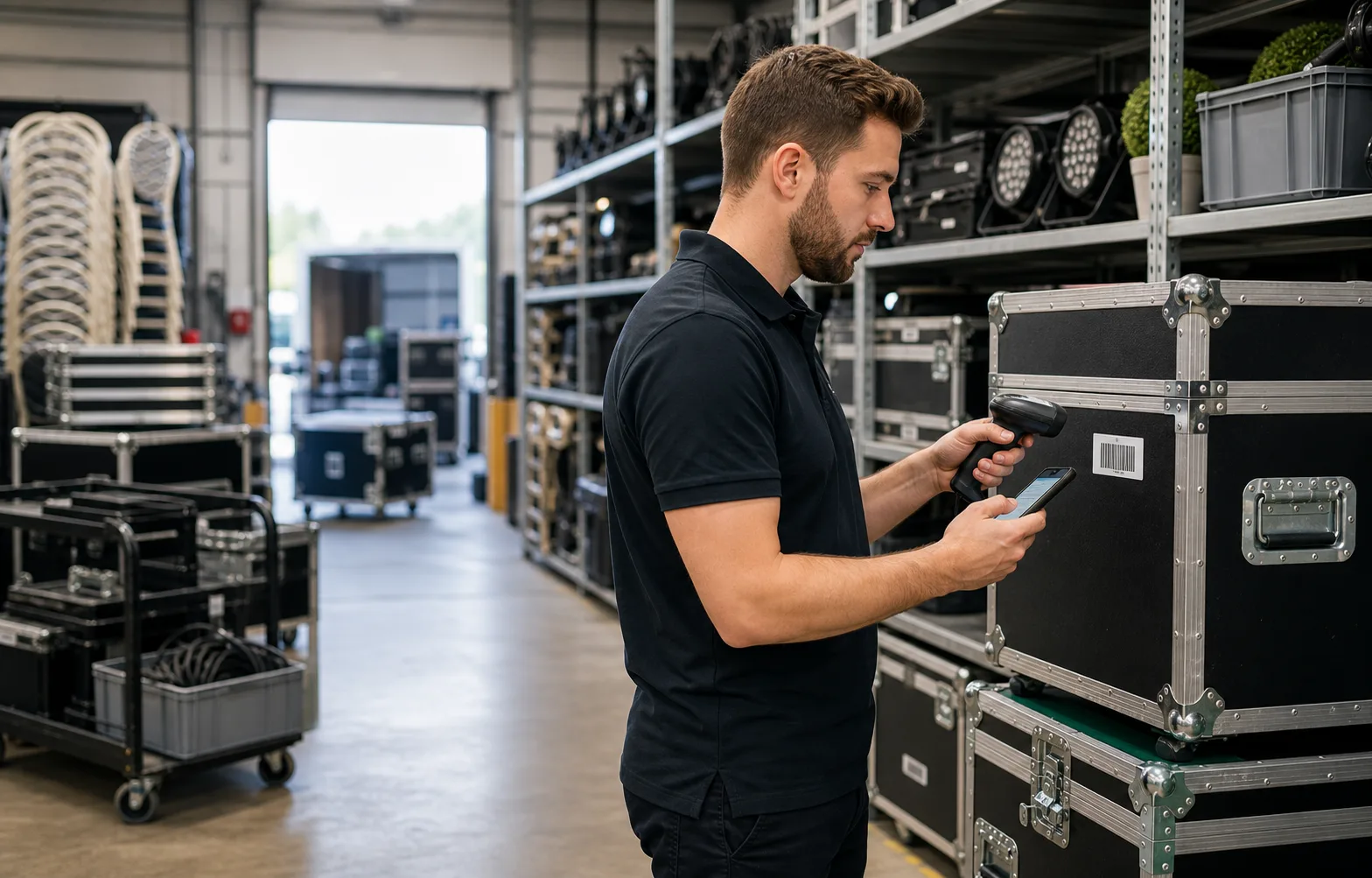 Event rental inventory app inventory workflow