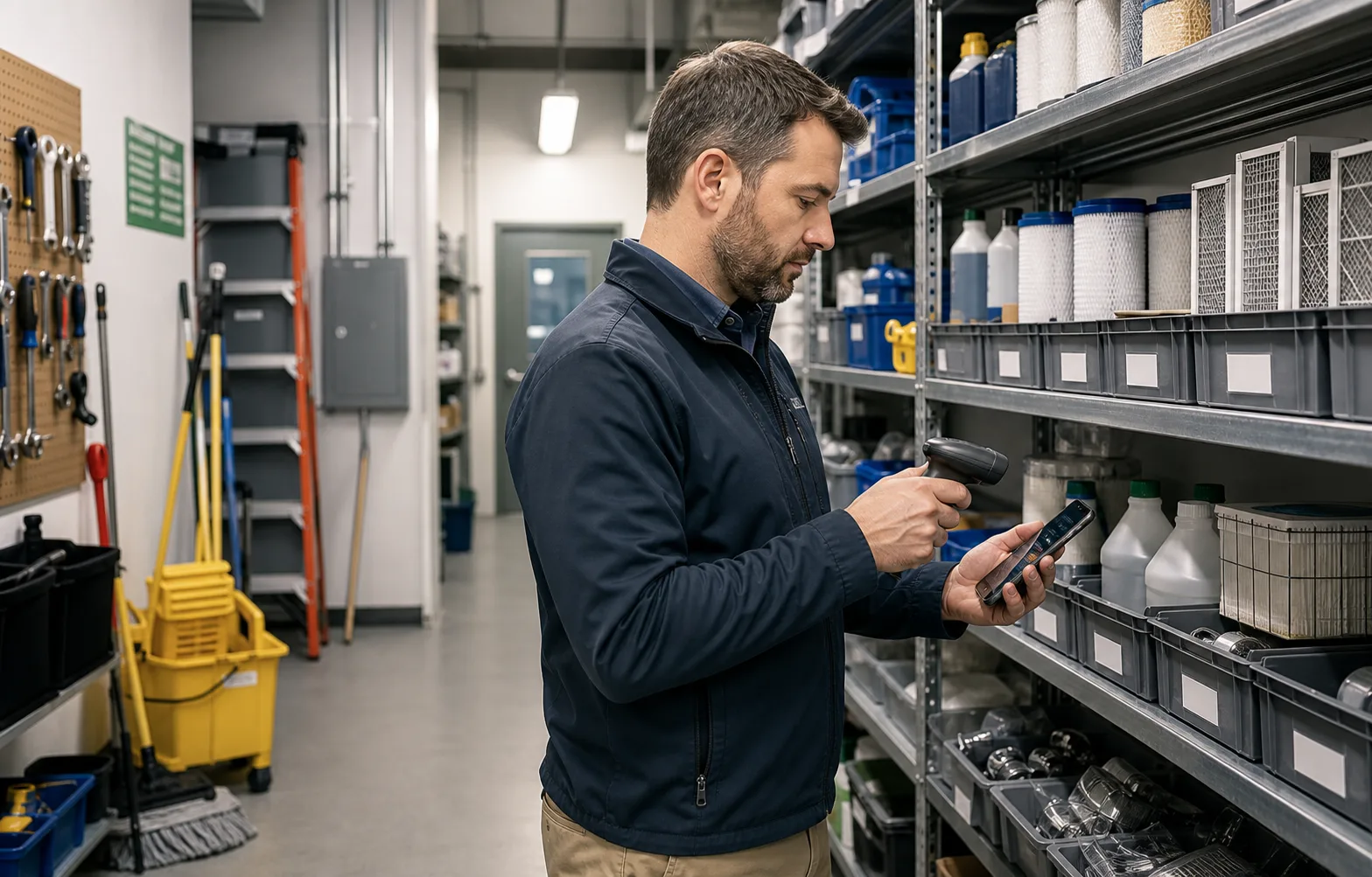 Facilities inventory app inventory workflow