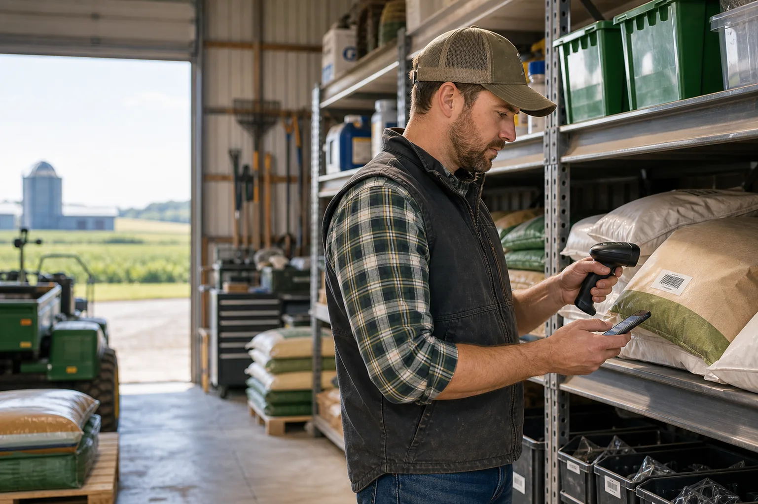Farm inventory app inventory workflow