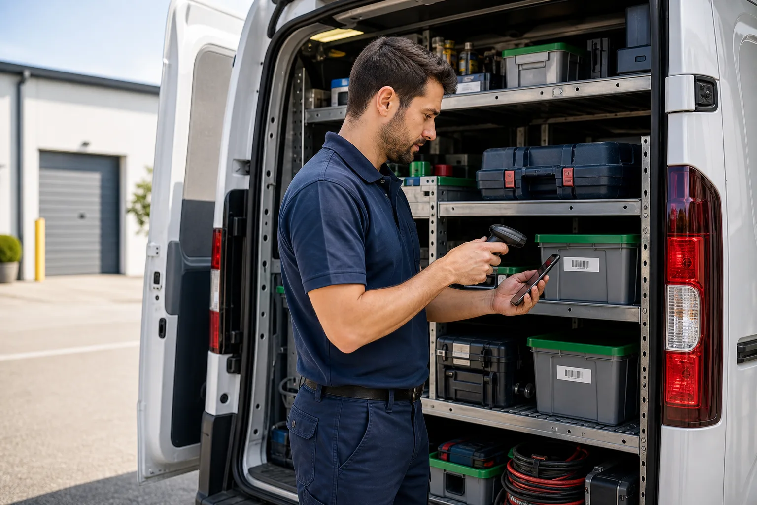 Field service inventory app inventory workflow