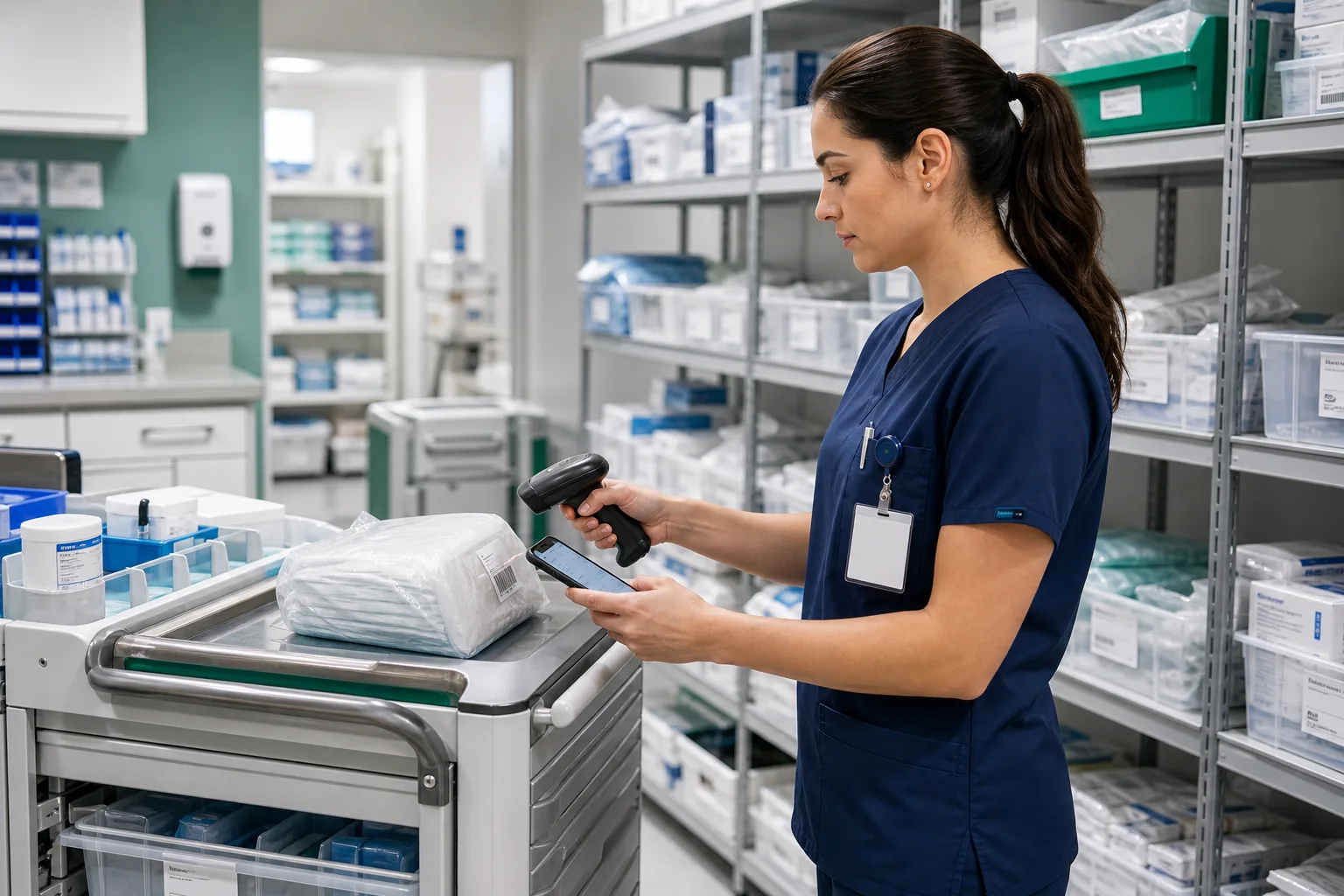 Healthcare inventory app inventory workflow