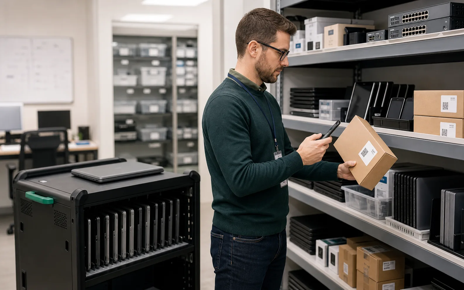 IT asset inventory app inventory workflow
