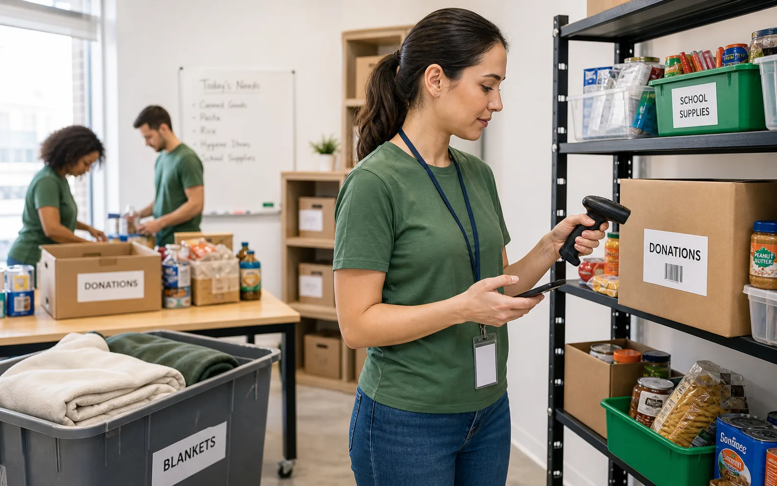 Nonprofit inventory app inventory workflow