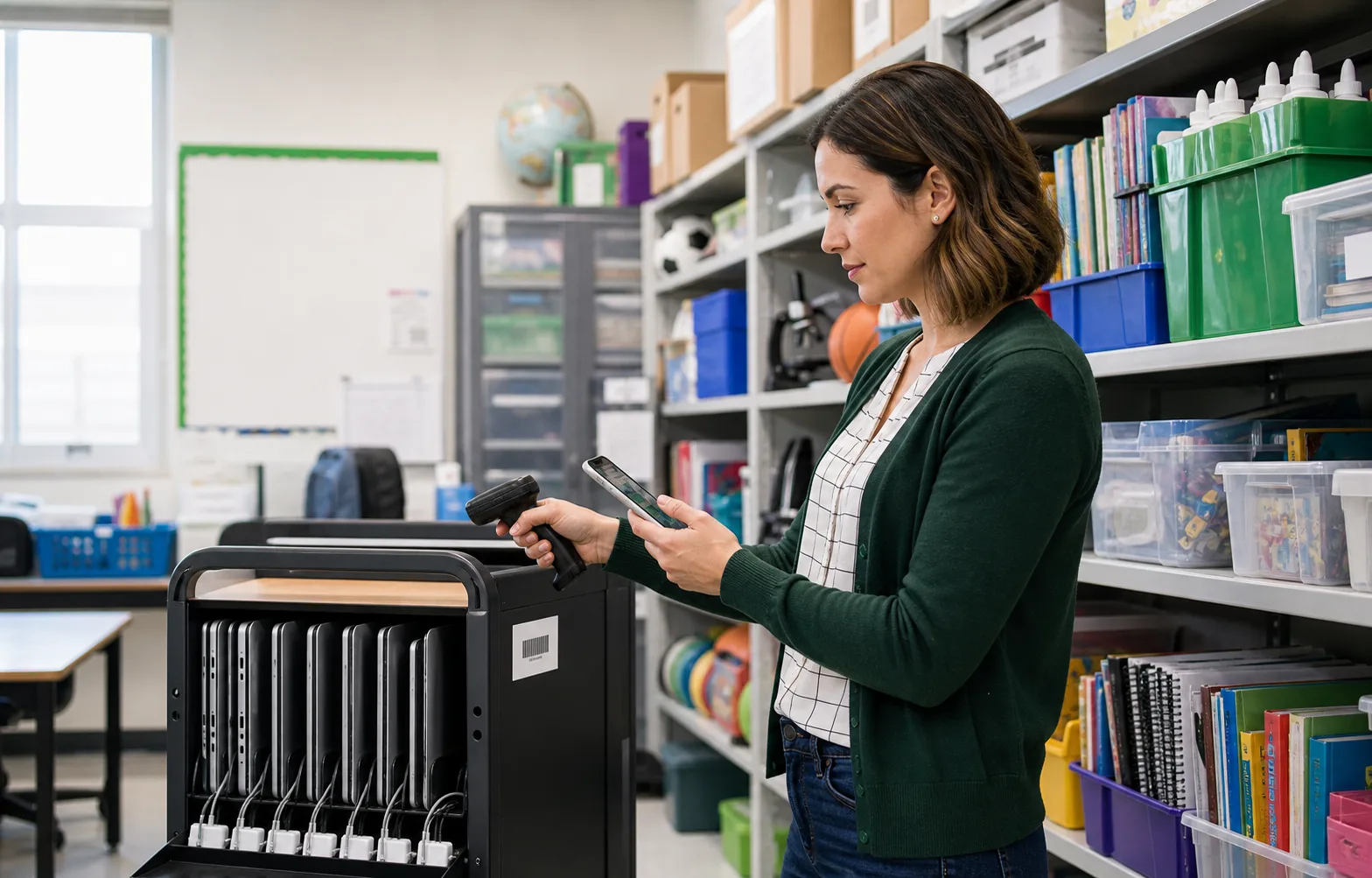 School inventory app inventory workflow